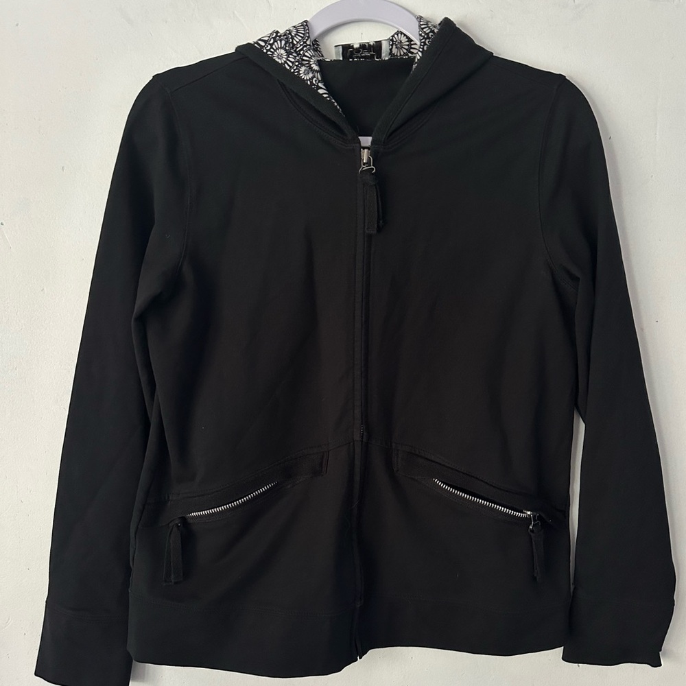 Loft Full Zip Jacket Black - Picture 2 of 7